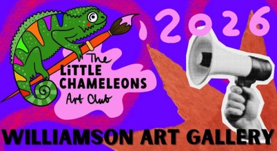 The Little Chameleons Art Club – Williamson Art Gallery