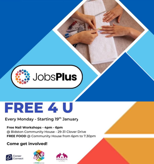 Free Nail Workshops – Multiple Organisations