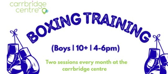 Boys Boxing Training – Carrbridge Centre