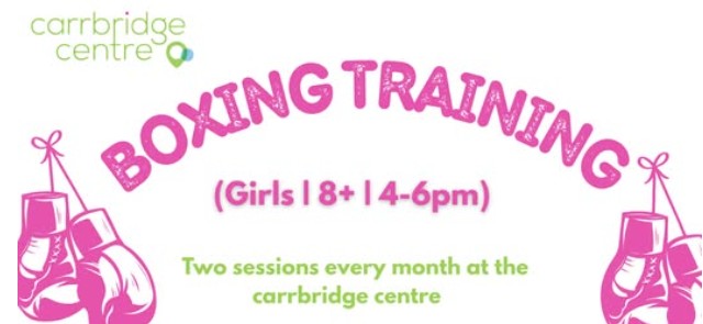 Girls Boxing Training – Carrbridge Centre