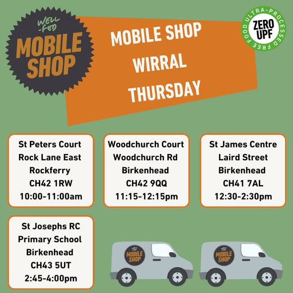 Thursday Mobile Shop locations – Well-Fed