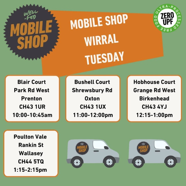 Tuesday Mobile Shop Locations – Well-Fed