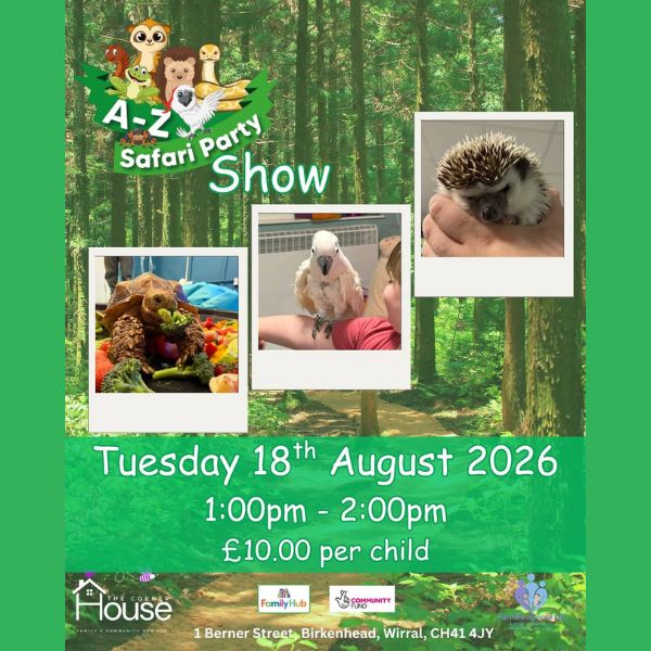 A-Z Safari Party Show – The Corner House CIO