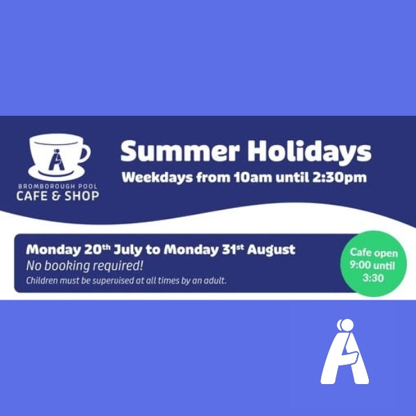 Bromborough Pool Café Summer Holidays – Autism Together