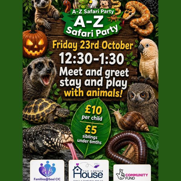 A-Z Safari Party Meet and Greet – The Corner House CIO