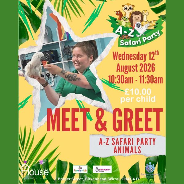 A-Z Safari Party Meet and Greet – The Corner House CIO