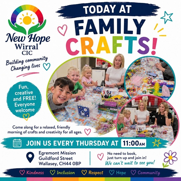 Family Crafts – New Hope Wirral