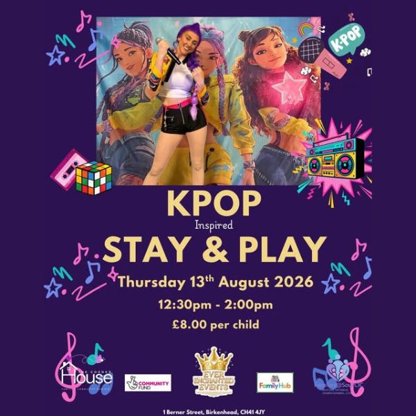 Kpop Stay & Play – The Corner House CIO