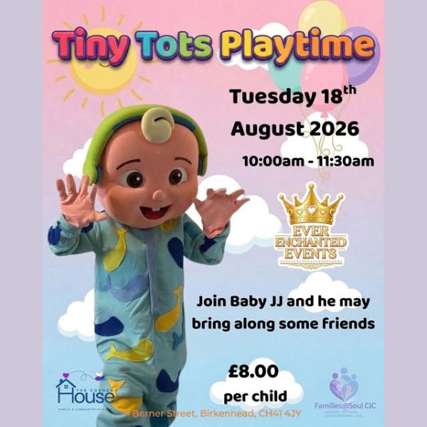 Tiny Tots Playtime – The Corner House CIO