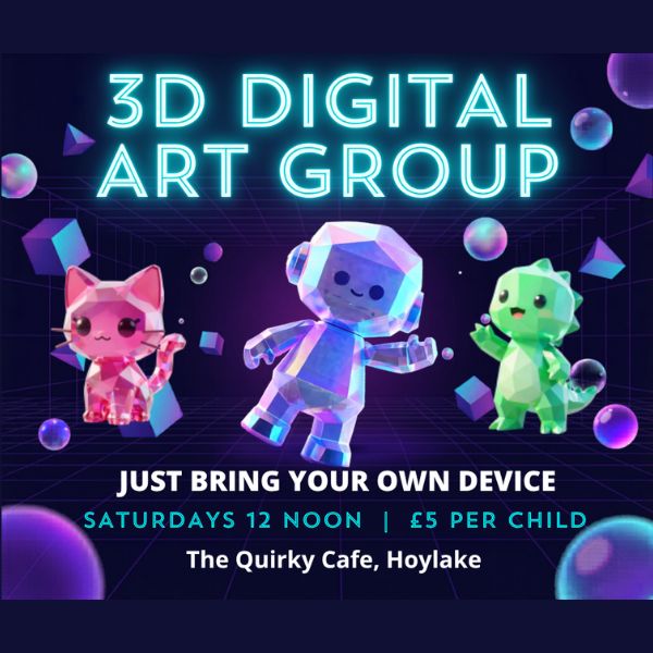 3D Digital Art Group – The Quirky Community Hub