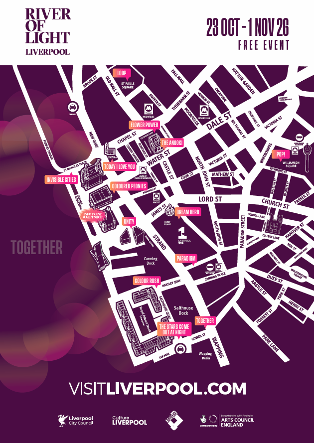 River of Light map