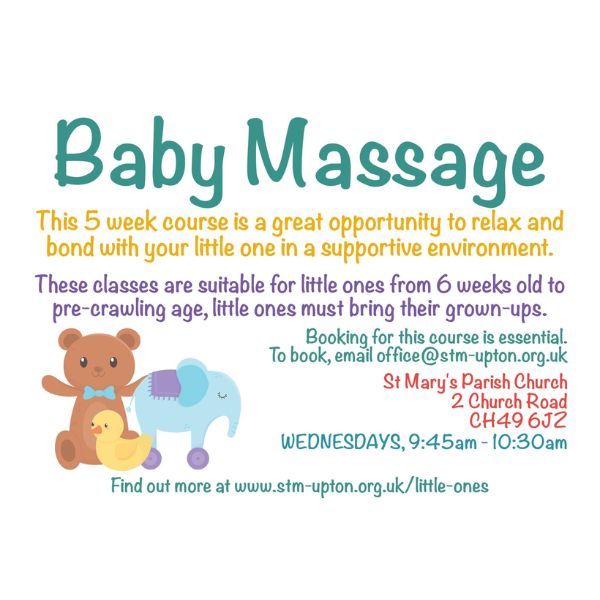 Baby Massage – St Mary’s Church Upton
