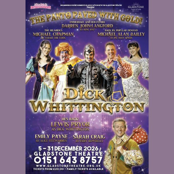 Dick Whittington Pantomime – Gladstone Theatre