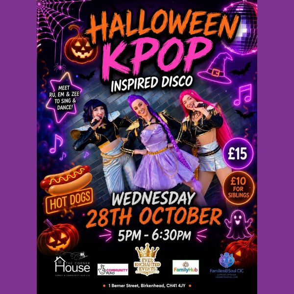 Halloween K-Pop Disco – The Corner House CIO