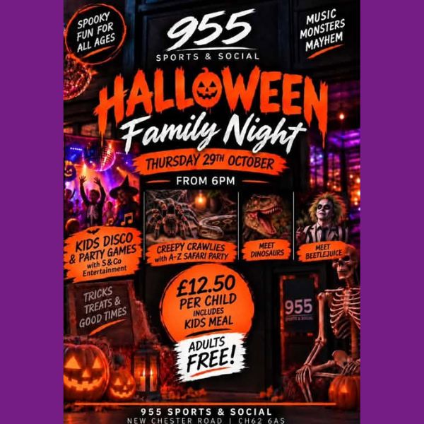 Halloween Family Night – 955 Sports & Social