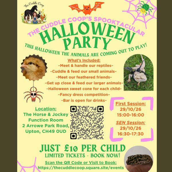 Halloween Party – The Cuddle Coop
