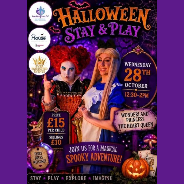 Halloween Stay and Play – The Corner House CIO