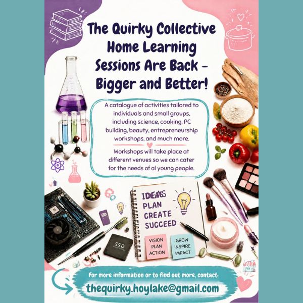 Home Learning Workshops – The Quirky Community Hub
