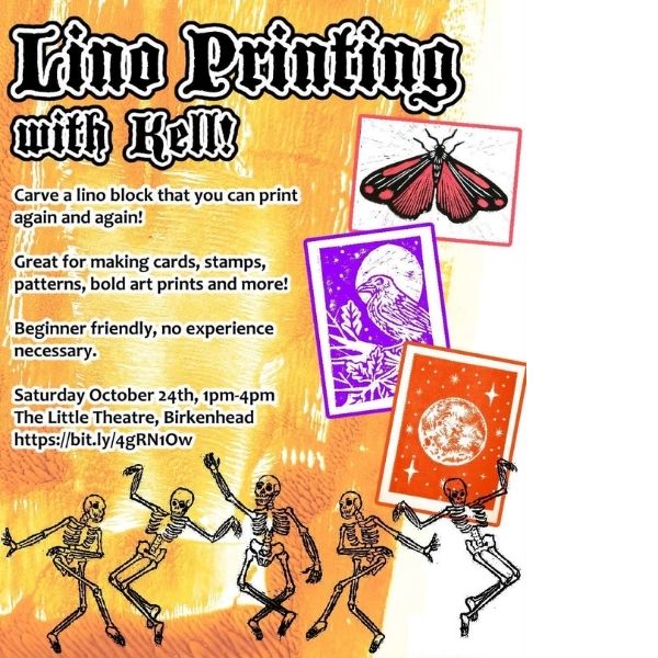 Lino Printing Workshop – The Little Theatre