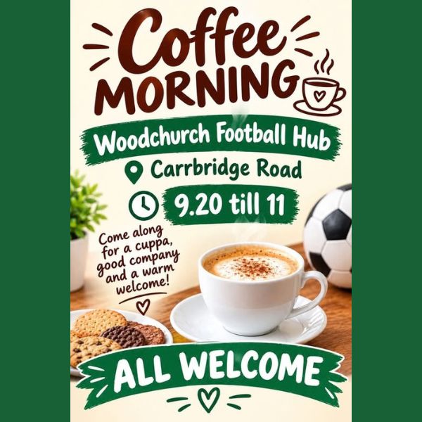Coffee Morning – Woodchurch Football Hub