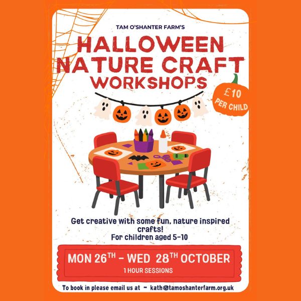 Halloween Nature Craft Workshops – Tam O’Shanter Urban Farm