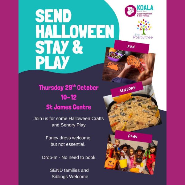 SEND Halloween Stay & Play – Koala North West and The Positivitree