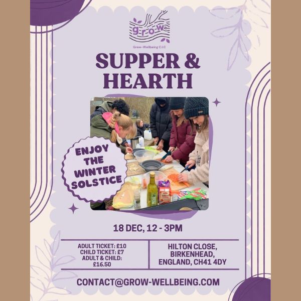 Supper & Hearth – Grow-Wellbeing